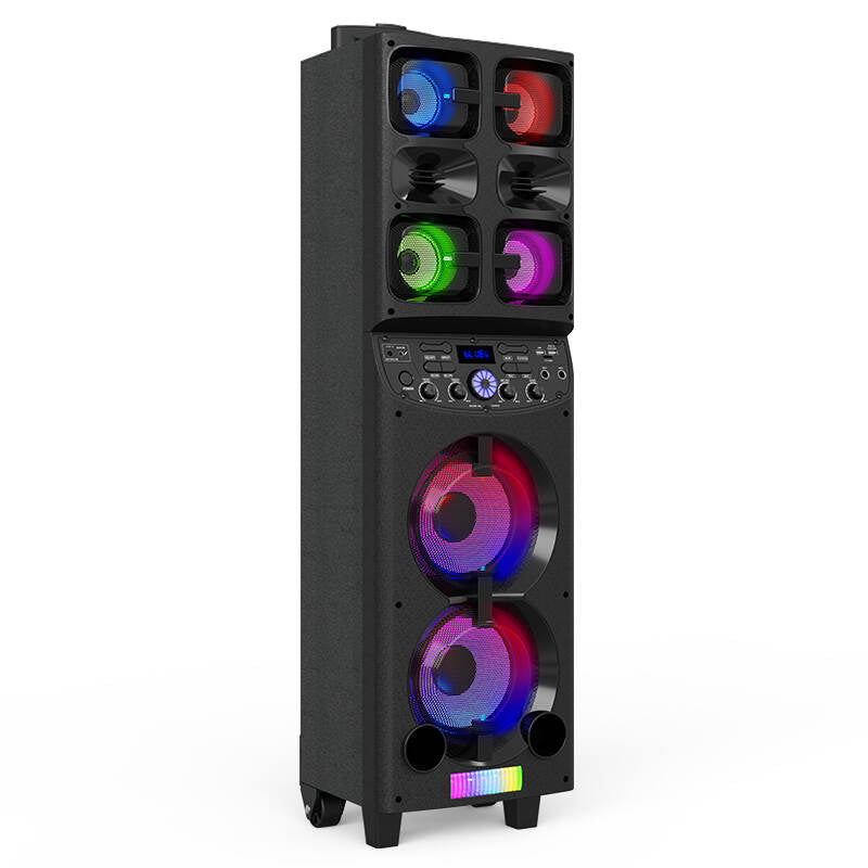 TL-60011 Powered bluetooth trolley party karaoke speaker
