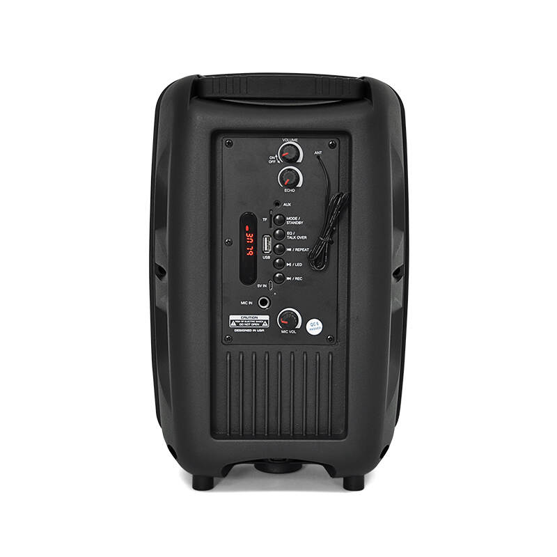 TL-8019 Cool RGB lighting portable wireless bluetooth outdoor 8' loud hifi sound heavy bass party karaoke speaker