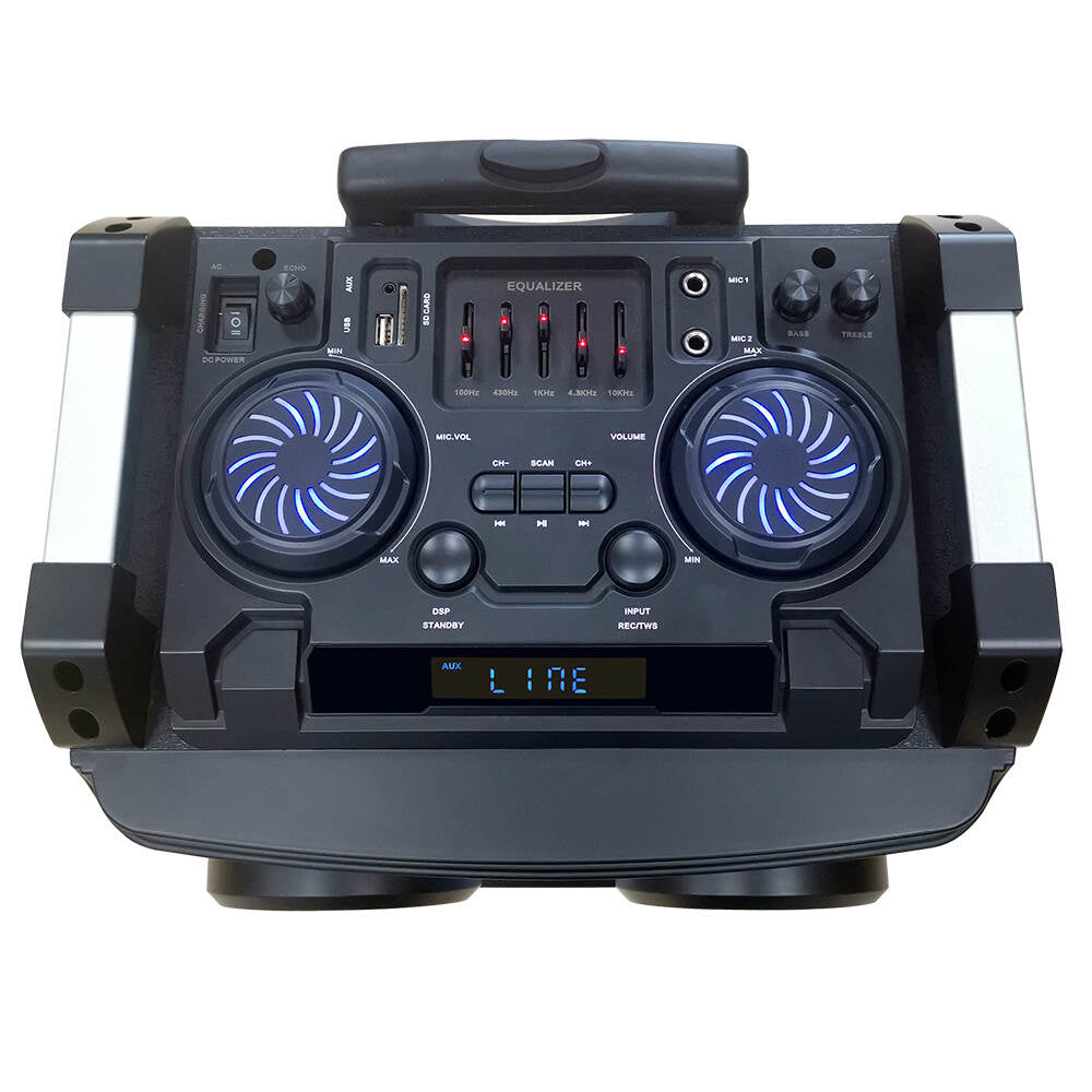TL-1226A jaysonic Speaker Factory Direct Sale 60W Output Power 2600mAh Rechargeable Led Flashing Lights Bluetooth Party Speaker
