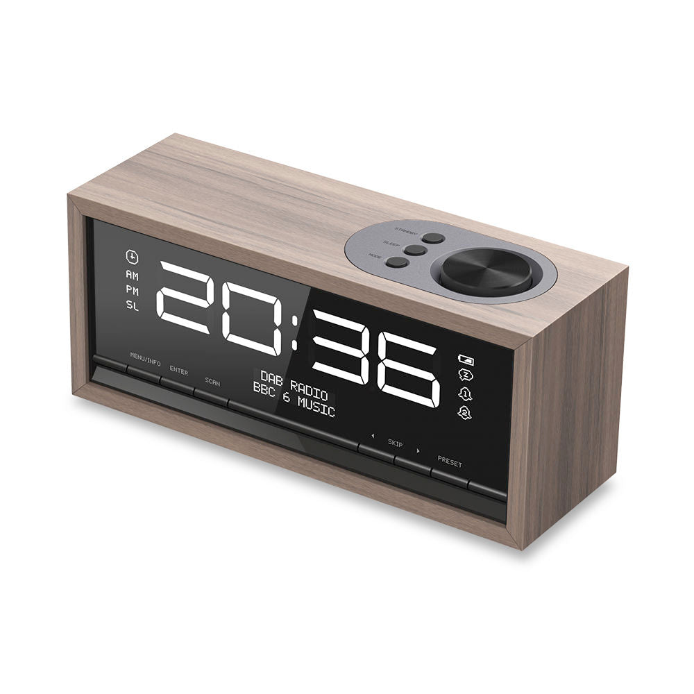 Bedrooms Alarm Clock  with DAB Radio and  FM / BT
