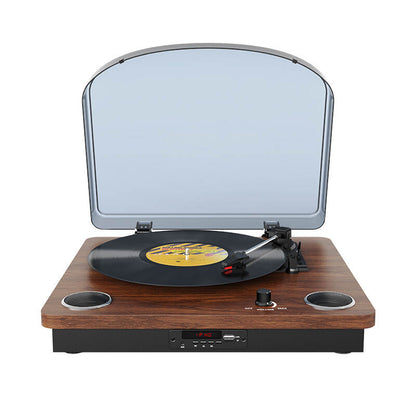 TB-008 Wooden best gift wireless bluetooth retro lp turntable vinyl record player