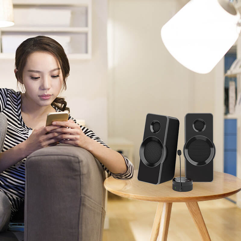 S218 RGB lighting 2.0 gaming speaker
