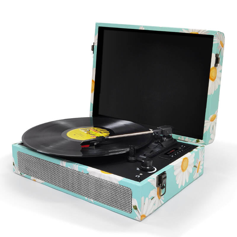TE-012 Multimedia Wireless Bluetooth Retro Lp Turntable Record Player
