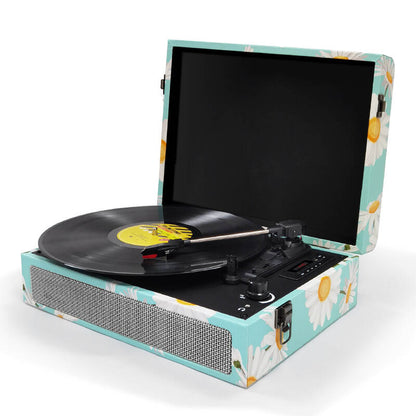 TE-012 Multimedia Wireless Bluetooth Retro Lp Turntable Record Player