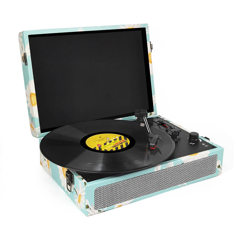 TE-012 Multimedia Wireless Bluetooth Retro Lp Turntable Record Player