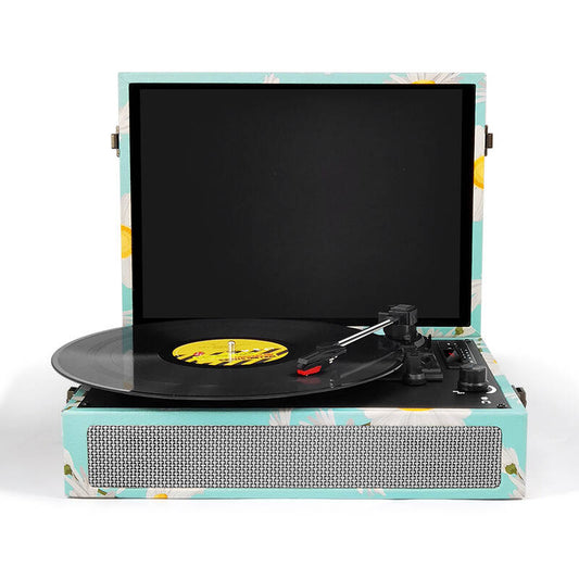 TE-012 Multimedia Wireless Bluetooth Retro Lp Turntable Record Player