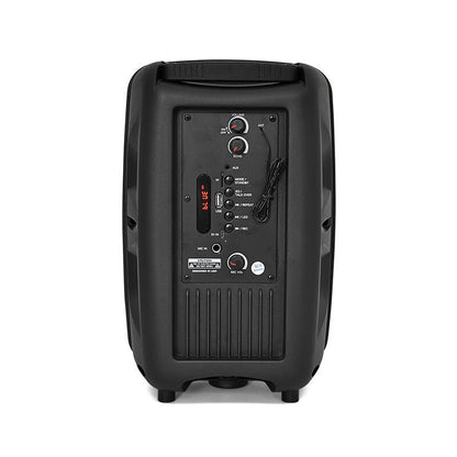 TL-8019 Cool RGB lighting portable wireless bluetooth outdoor 8' loud hifi sound heavy bass party karaoke speaker