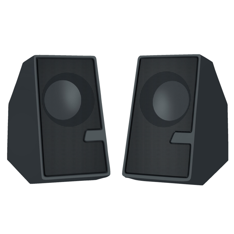 US-215 USB wired control 2.0 pc gaming speaker