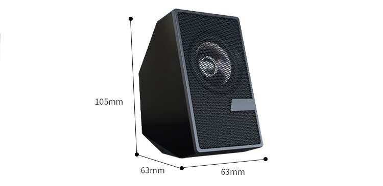 US-215 USB wired control 2.0 pc gaming speaker