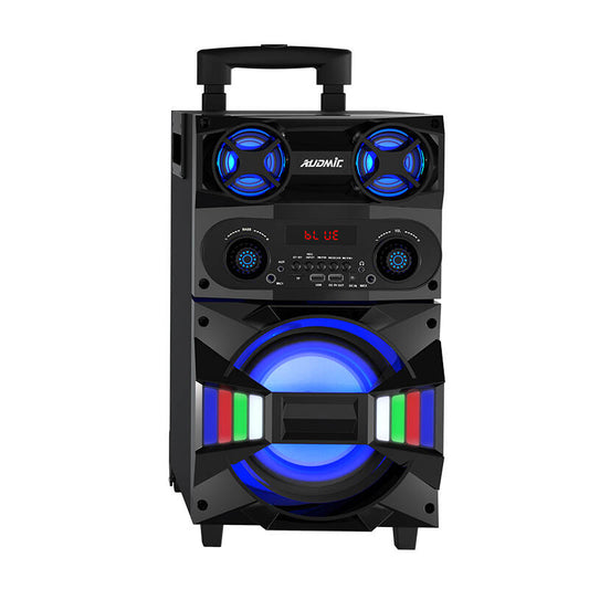 TL-8013 Hot selling big power heavy bass portable trolley party speaker outdoor wireless mic bluetooth subwoofer speaker