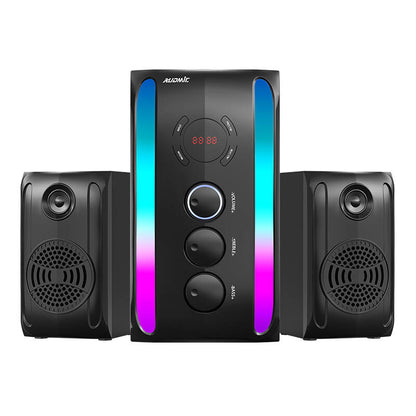 SP-1065 wireless bluetooth subwoofer heavy bass active speaker home audio hifi sound pc 2.1 speaker