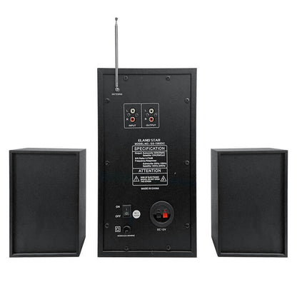 SP-1065 wireless bluetooth subwoofer heavy bass active speaker home audio hifi sound pc 2.1 speaker