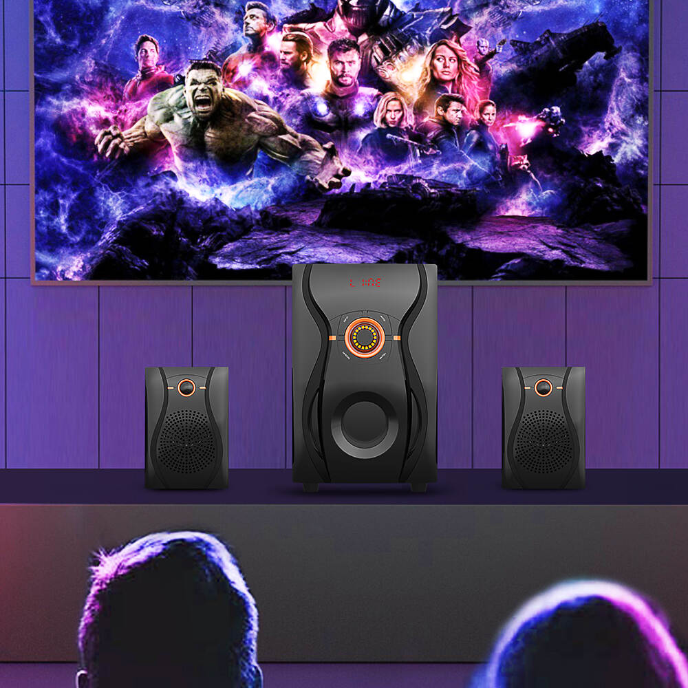 SP-2068 Home theater system wireless bluetooth usb aux tf fm radio heavy bass subwoofer active computer speaker