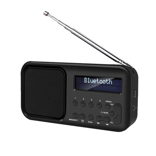 DB-101 Battery Powered AM/FM Pocket Portable Radio Emergency LED Flashlight DAB+ FM Radio With LCD Display DAB Radio