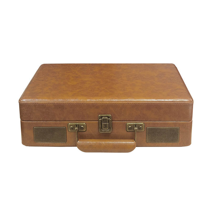 TE-2026 OEM Top Sale 3-Speed Wooden Wireless Bluetooth Radio Record Turntable Speaker