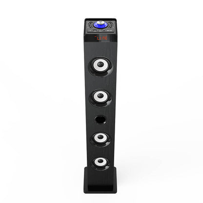 TS-30P63F Wooden Powered Home Audio Hifi Sound Wireless Bluetooth Floor Standing Creative 2.0 Karaoke Dj Tower Speaker