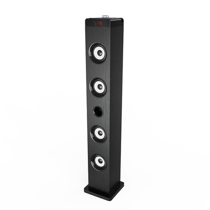 TS-30P63F Wooden Powered Home Audio Hifi Sound Wireless Bluetooth Floor Standing Creative 2.0 Karaoke Dj Tower Speaker