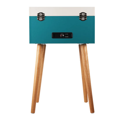 TE-2015 Cheap price wholesale bluetooth vinyl record turntable player with solid wood legs