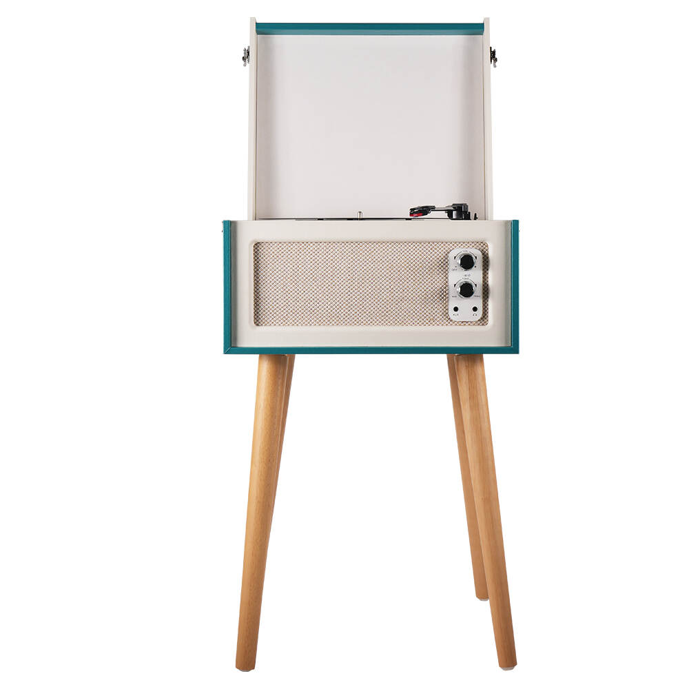 TE-2015 Cheap price wholesale bluetooth vinyl record turntable player with solid wood legs