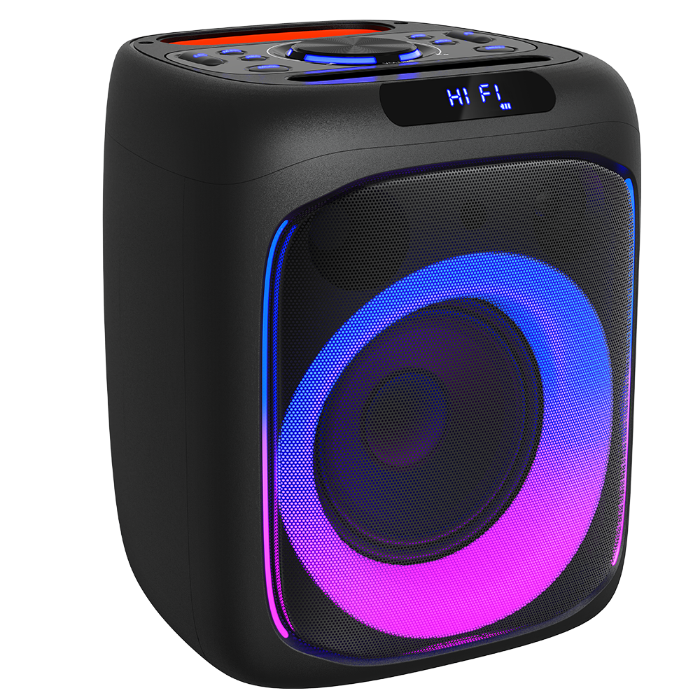 BP-1605 Professional Audio Speaker System Sound Box LED Flashing Lighting Party Karaoke Speaker