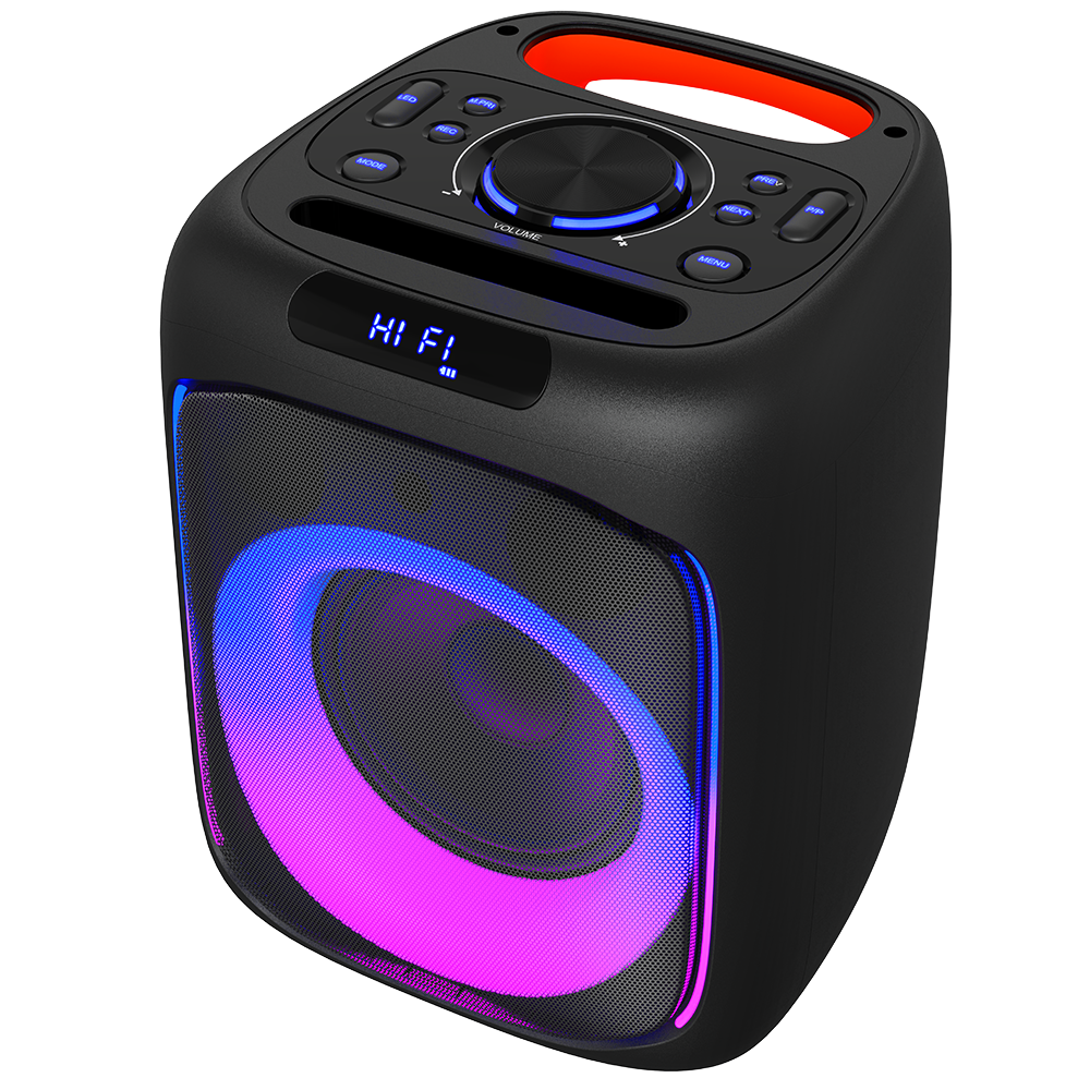 BP-1605 Professional Audio Speaker System Sound Box LED Flashing Lighting Party Karaoke Speaker