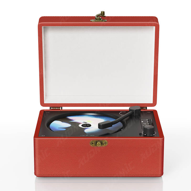 Retro Bluetooth CD Player with built-in speakers