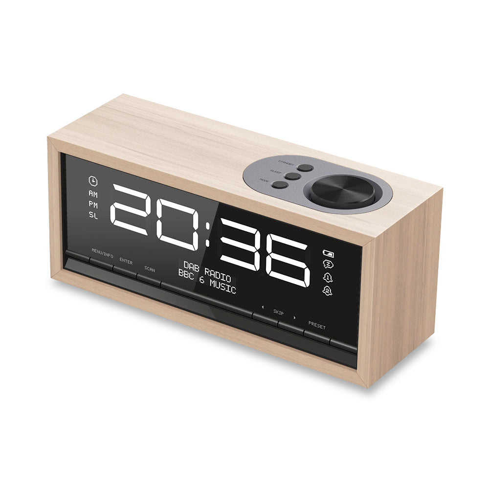 Bedrooms Alarm Clock  with DAB Radio and  FM / BT