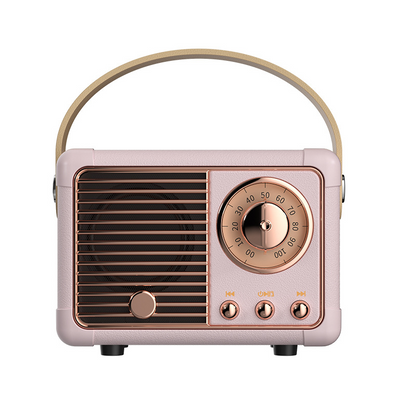 2025 Promotional Hot Sale Speaker Bluetooth Mini Retro Radio Fm / Portable Wireless Speaker Murah Music Box