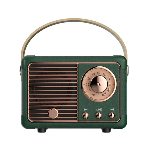 2025 Promotional Hot Sale Speaker Bluetooth Mini Retro Radio Fm / Portable Wireless Speaker Murah Music Box