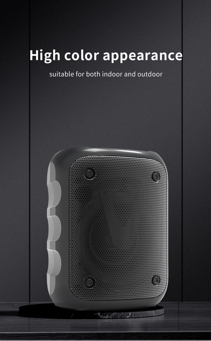 AM-303 Promotional Portable Bluetooth Speaker Powerful Sound and Huge Bass Hours of Playtime RGB Light PartyBoost for Speaker