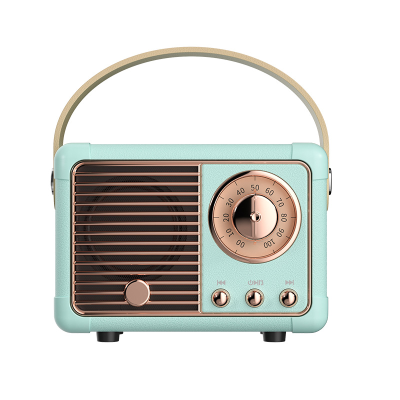 2025 Promotional Hot Sale Speaker Bluetooth Mini Retro Radio Fm / Portable Wireless Speaker Murah Music Box