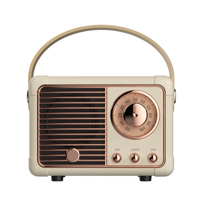 2025 Promotional Hot Sale Speaker Bluetooth Mini Retro Radio Fm / Portable Wireless Speaker Murah Music Box