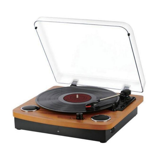 Factory Nostalgic Wooden Record Player Retro Style Vinyl Turntable Player Viny Recorder Player for Home Decoration Music Gift
