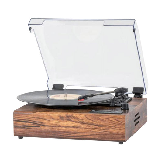New Design Wooden Turntable Player USB TF LP Vinyl Record Blue Tooth Record Player With Speakers