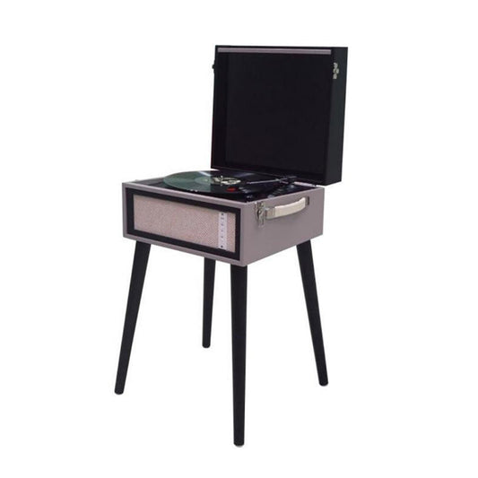 Factory Price Vinyl Turntable Gramophone USB SD Record Blue Tooth Record Player With Wooden Legs